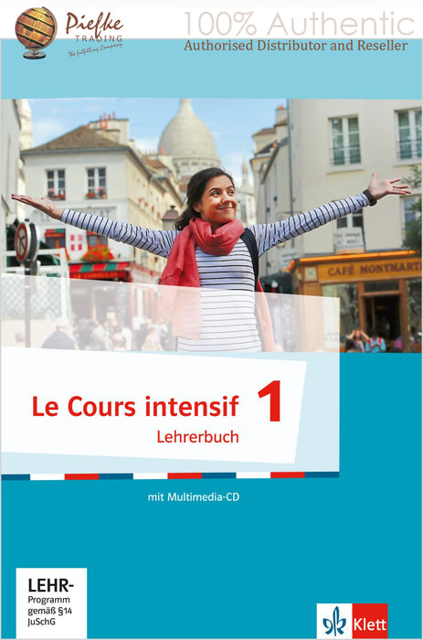 Le Cours intensif : 1 Teacher Book + CD ( 100% Authentic ) 9783125630055 | Le Cours intensif 1, Allgemeine Ausgabe 3. Fremdsprache ab 2016, Lehrerbuch mit Multimedia-CD