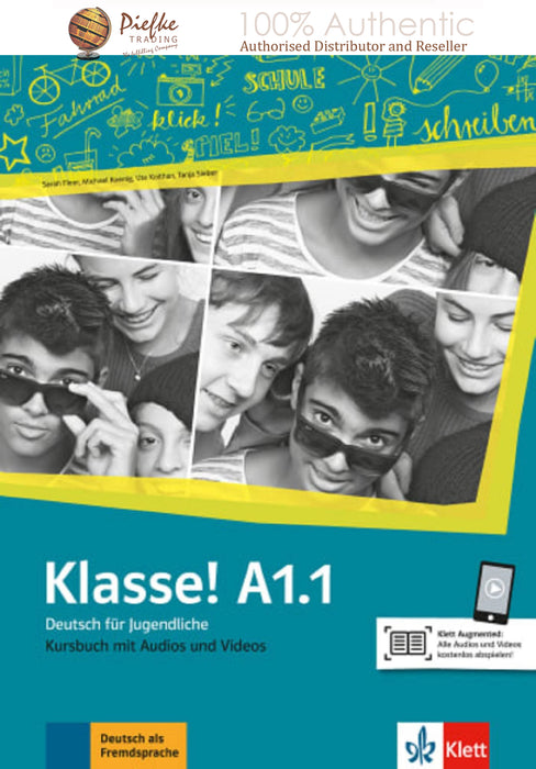 Klasse! A1.1 Kursbuch : student's book: 100% Authentic - 9783126071215