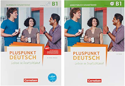 Pluspunkt Deutsch - Leben ở Deutschland - Allgemeine Ausgabe: B1: Gesamtband - Arbeitsbuch und Kursbuch: 120557-7 và 120765-6 im Paket
