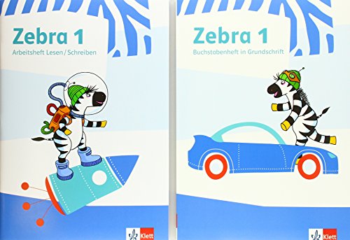 Zebra 1 Paket: Buchstabenheft in GS /AH Lesen / Schreiben