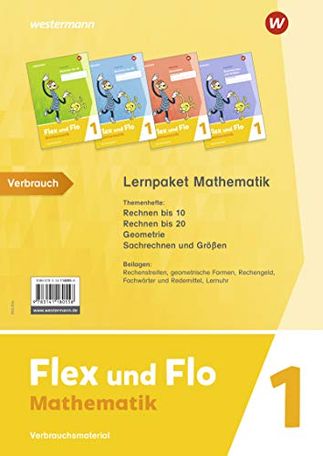 Flex und Flo 1 (4 Arbeitshefte) - Das Paket besteht aus 4 Heften