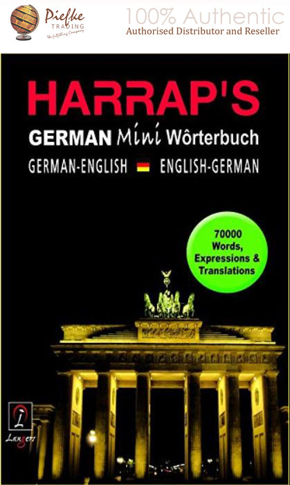 Harraps German Mini Woerterbuch ( 100% Authentic ) 9789380809496