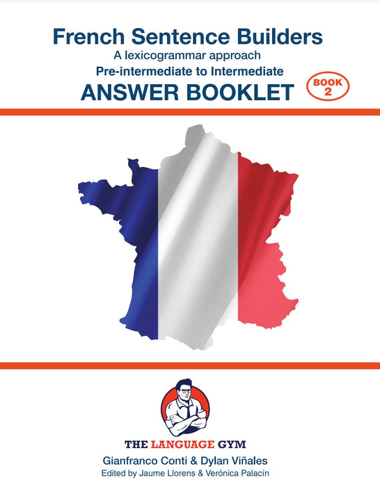 French Sentence Builders - Pre-intermediate to Intermediate: ANSWER BOOKLET - Book 2, 100% Authentic - 9783949651137