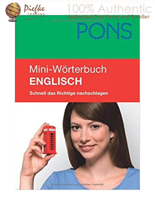 PONS Mini- Dictionary English: Quickly look up the right one ( 100% Authentic ) 9783125173897