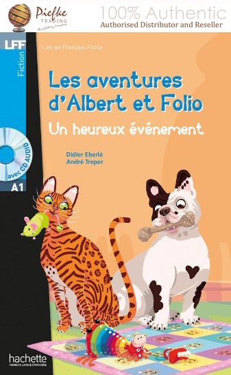 Les aventures d'Albert et Folio: Un heureux evenement MP3 CD-Audio ( 100% Authentic ) 9782011559784