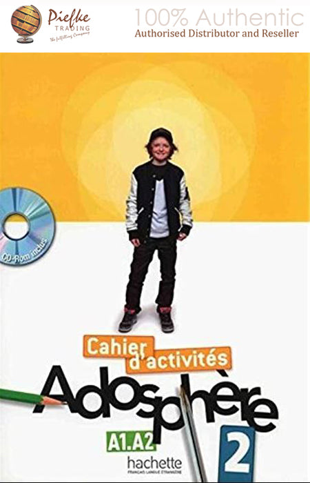 Adosphere : 2-A1-A2 Activitybook ( 100% Authentic ) 9782011557179 | Adosphere 2: A1-A2 Cahier d'Activites 2 & Audio (French Edition)