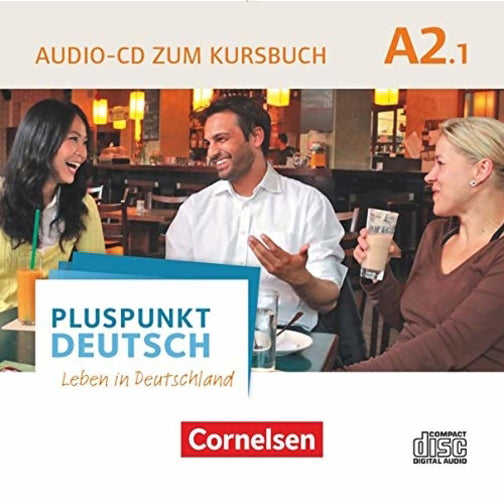 Pluspunkt Deutsch : A2.1 Audio CD ( 100% Authentic ) 9783061205751 | A2: vol 1 Audio-CD zum Kursbuch Enthält Dialoge,