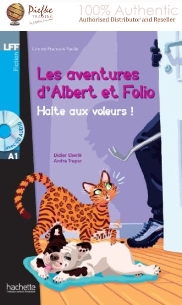 Les aventures d'Albert et Folio: Halte aux voleurs! MP3 CD-audio ( 100% Authentic ) 9782011559630