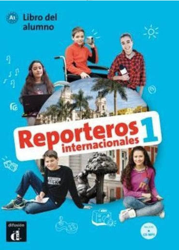 Reporteros Internacionales : 1 Student's Book+ CD ( 100% Authentic ) 9788416943760 | Reporteros Internacionales 1 Libro del alumno + CD