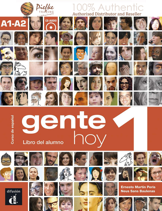 Gente hoy : 1 Studytbook ( 100% Authentic ) 9788415620785 | Gente hoy 1 Libro del alumno + CD