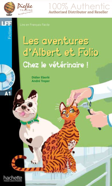 Les aventures d'Albert et Folio: Chez le veterinaire MP3 CD-audio ( 100% Authentic ) 9782011559715