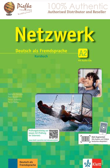 Netzwerk A2 Kursbuch : student's book Gesamtband+2Audio: 100% Authentic - 9783126069977