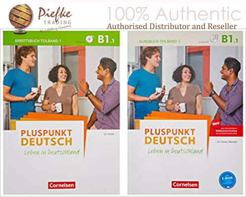 Pluspunkt Deutsch : B1.1 Course/workbook ( 100% Authentic ) 9783061208998 | Leb.B1/1 Paket 2.A