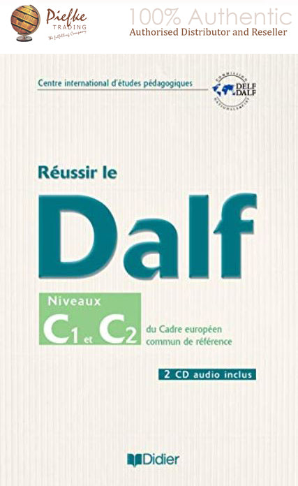 Reussir Le Dalf : Levels C1-C2 ( 100% Authentic ) 9782278061013 | Reussir Le Dalf: Niveaux C1 et C2 (2 CD audio inclus)