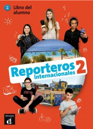Reporteros Internacionales : 2 Student Book+ CD ( 100% Authentic ) 9788416943807 | Reporteros Internacionales 2 Libro del alumno + CD