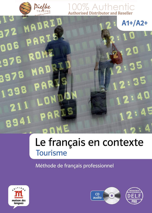 Le francais en contexte - Tourisme: Livre de l'eleve + CD ( 100% Authentic ) 9788415640226