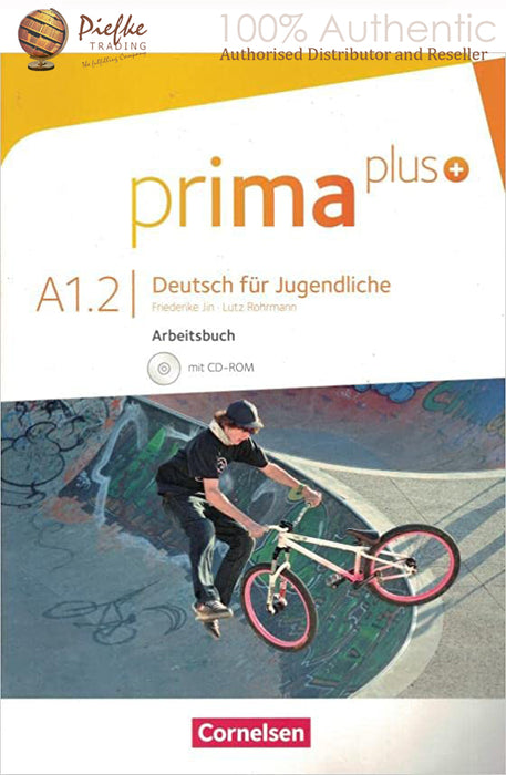 Prima plus : A1.2 Workbook ( 100% Authentic ) 9783061206406 | Prima Plus: Arbeitsbuch A1.2 Mit Audio