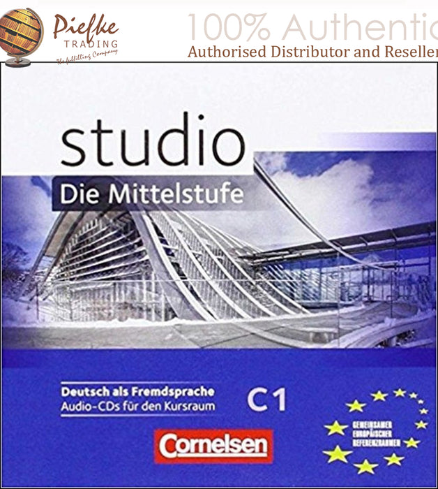 Studio Die Mittelstufe : C1 Audio CD ( 100% Authentic ) 9783060204281 | Studio: Die Mittelstufe - Deutsch als Fremdsprache - C1: Audio-CD
