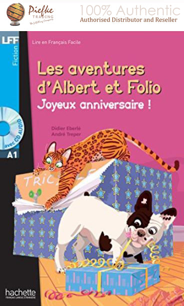 Les aventures d'Albert et Folio: Joyeux anniversaire ! MP3 CD-audio ( 100% Authentic ) 9782014016055
