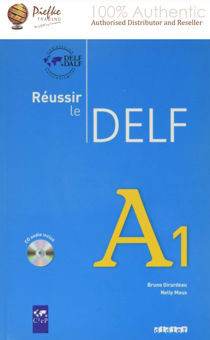 Reussir Le Dalf : A1 BOOK & CD AUDIO ( 100% Authentic ) 9782278064472 | Reussir Le Delf : Livre A1 & CD Audio (French Edition)