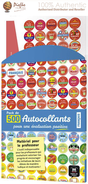 Zoom : 500 stickers Pack ( 100% Authentic ) 9788416943944 | Zoom Pack de 500 autocollants