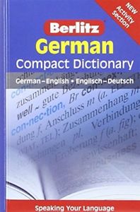 Berlitz Language: German Compact Dictionary (Từ điển Berlitz Compact)